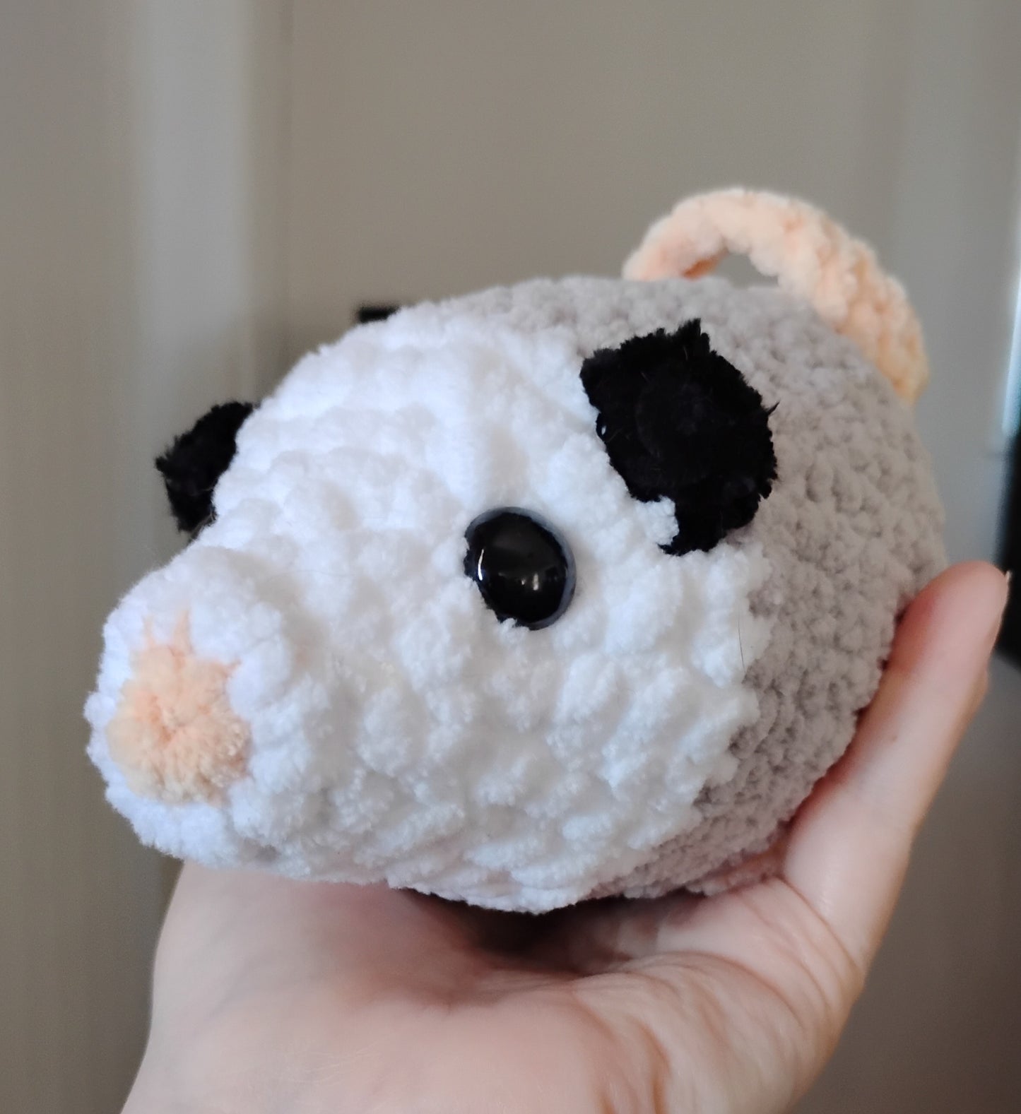 Opossum Crochet Plushie