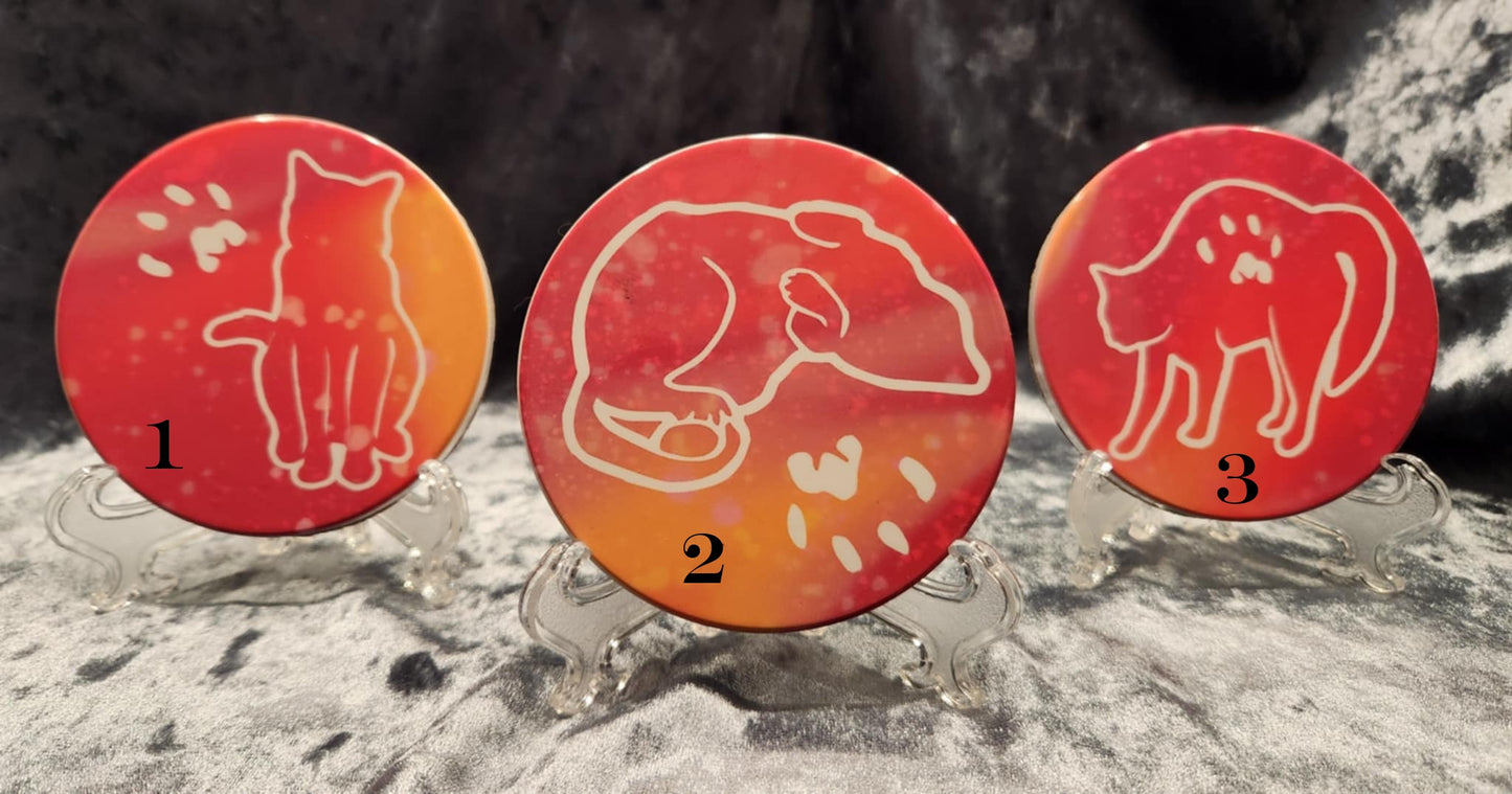 Cat Ceramic Coasters