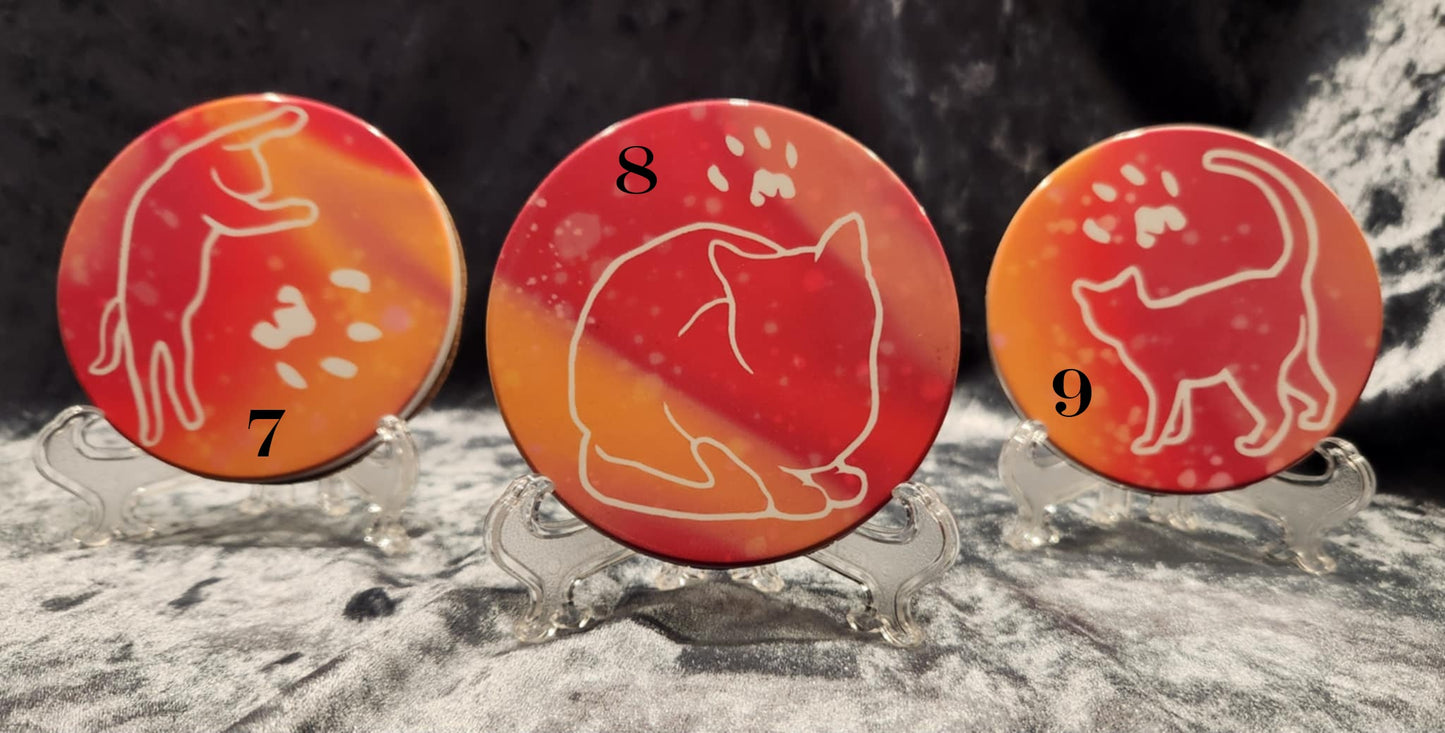 Cat Ceramic Coasters
