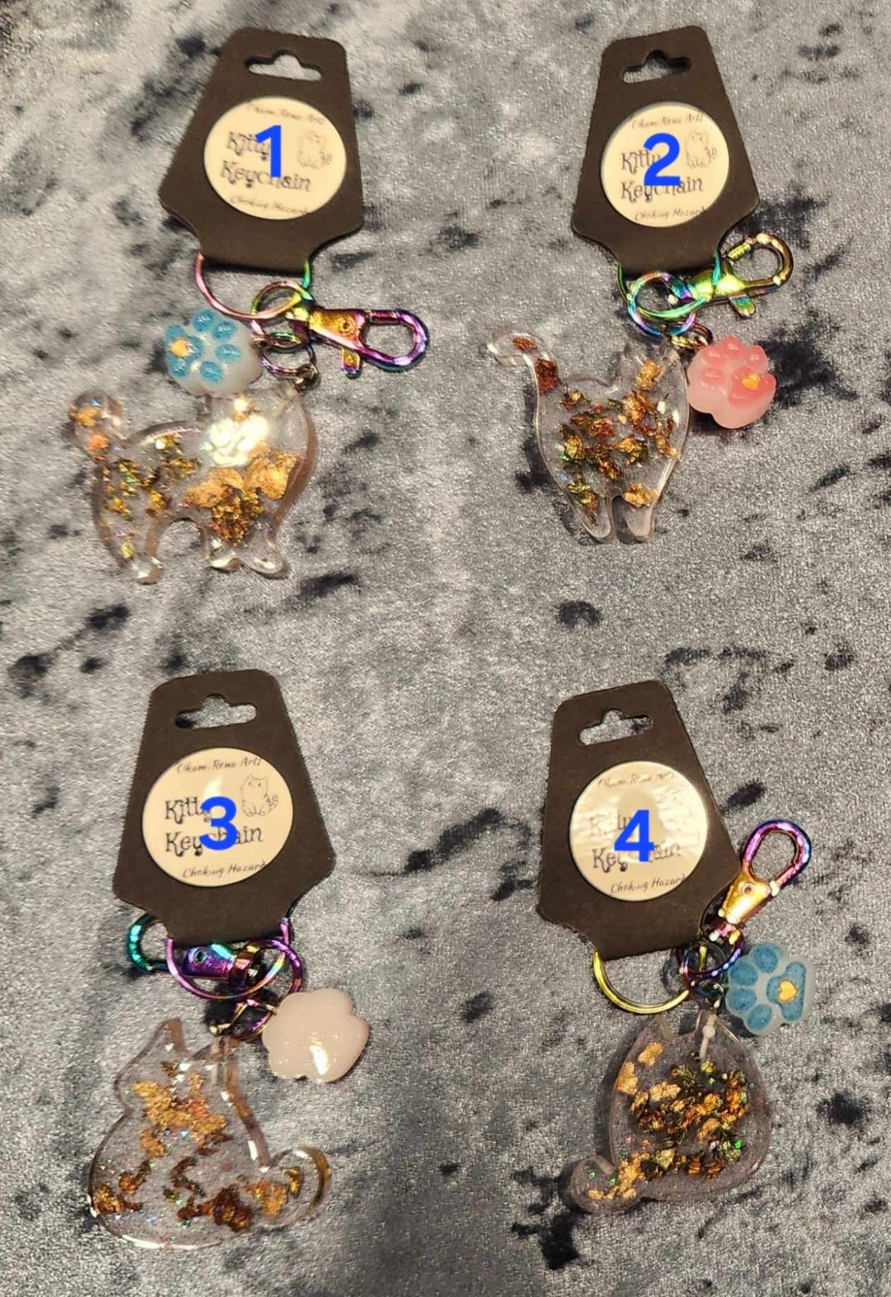 Cat Keychain