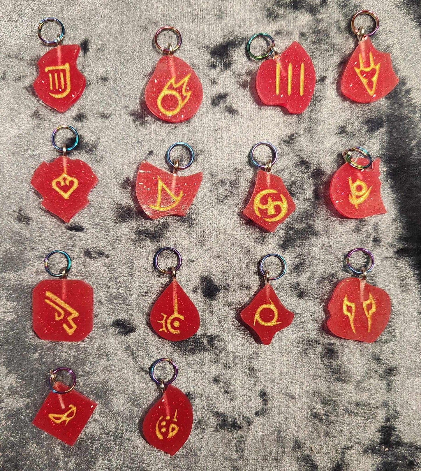 Final Fantasy Job Stone Charms