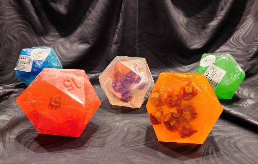 "Dice Goblin" D20 Soap