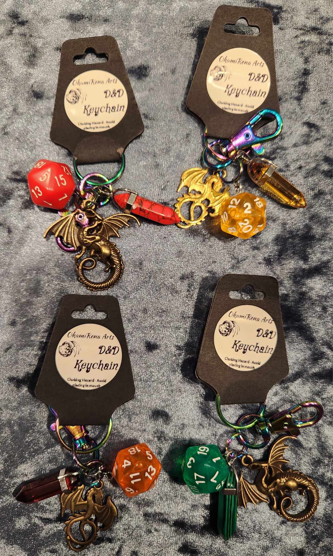 Dungeons and Dragons Keychain