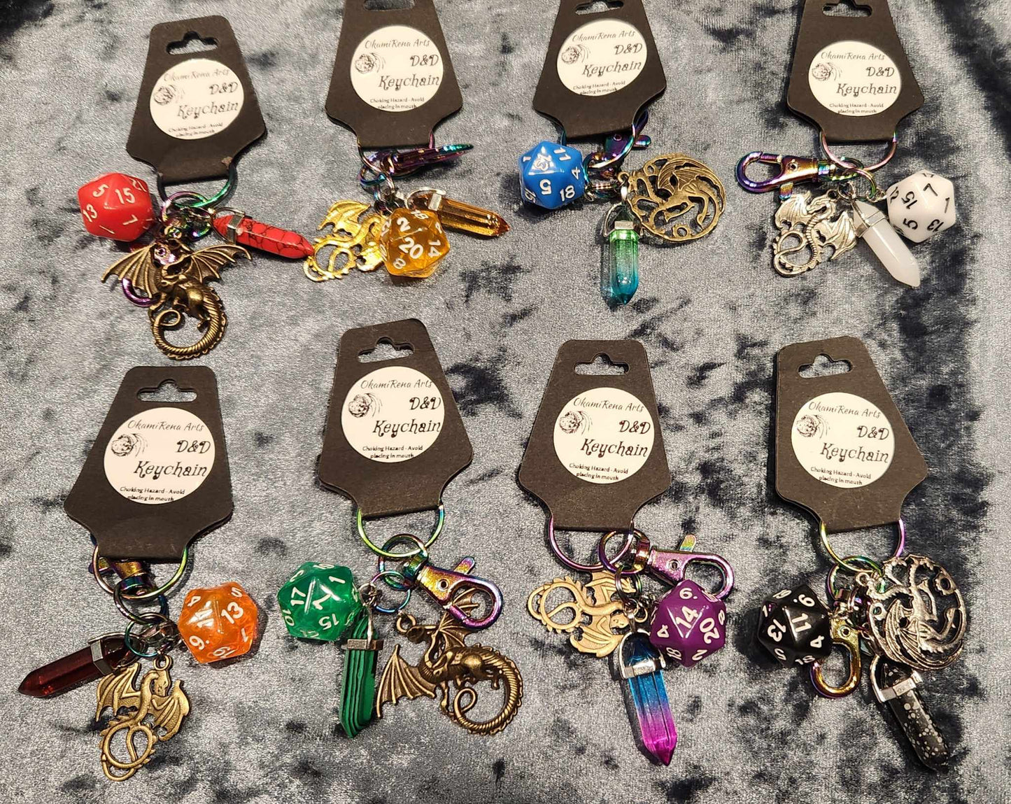 Dungeons and Dragons Keychain