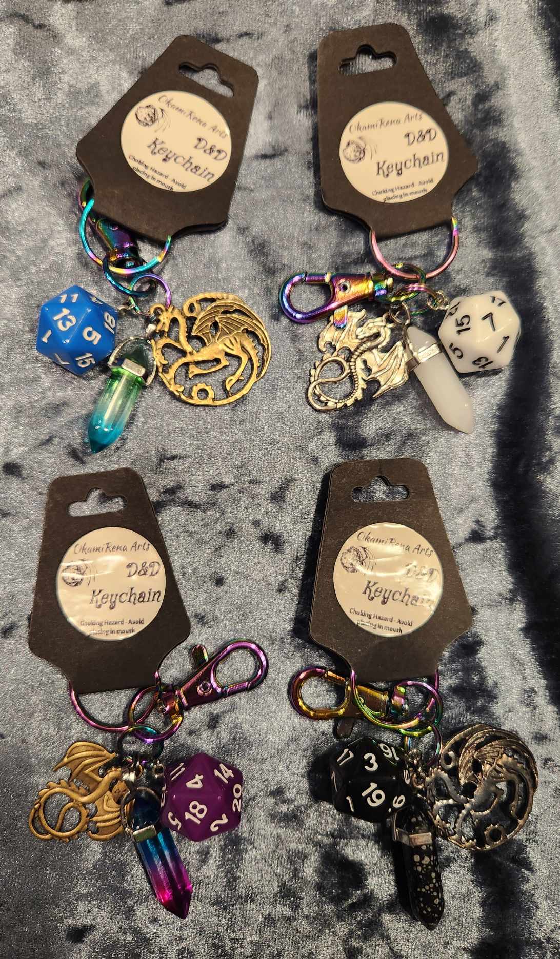 Dungeons and Dragons Keychain