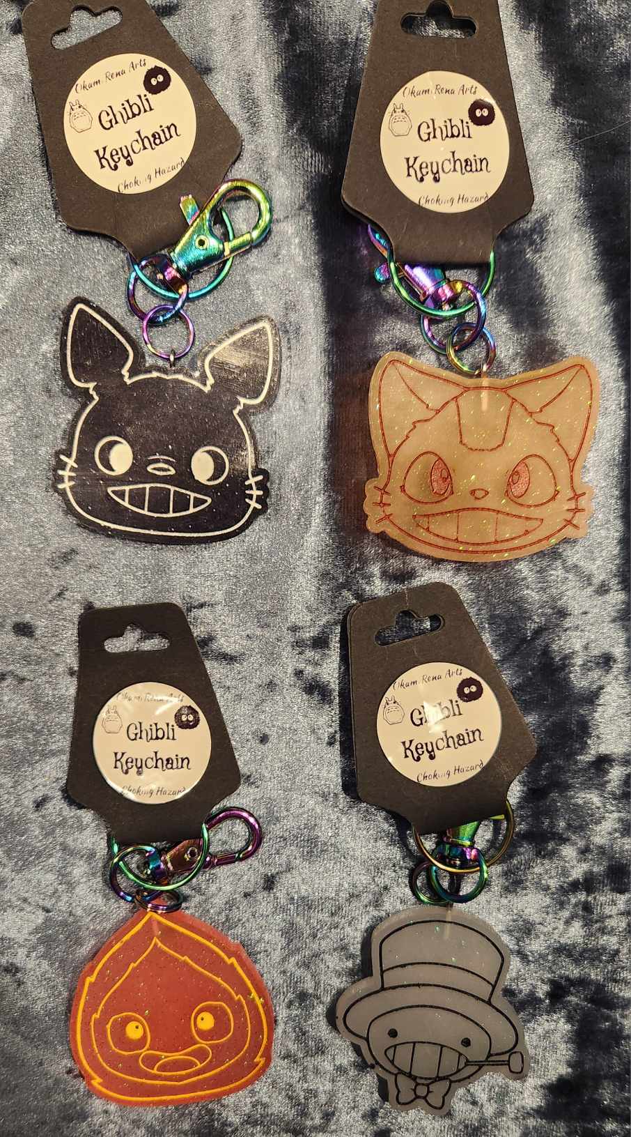 Ghibli Keychains