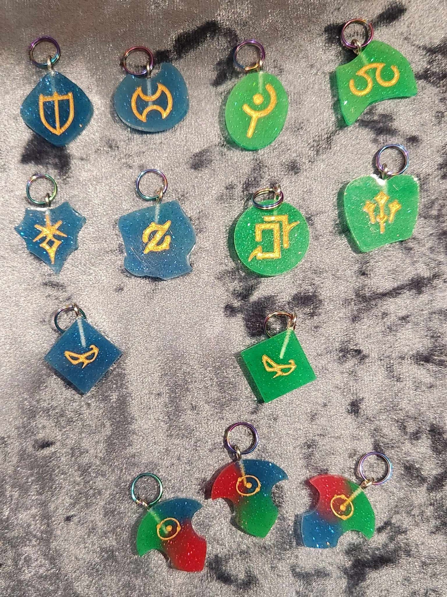 Final Fantasy Job Stone Charms