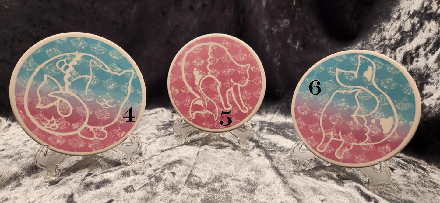 MerCat Ceramic Coasters