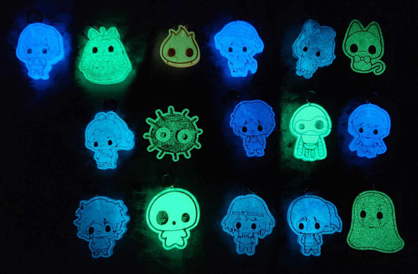 Ghibli Keychain Charms