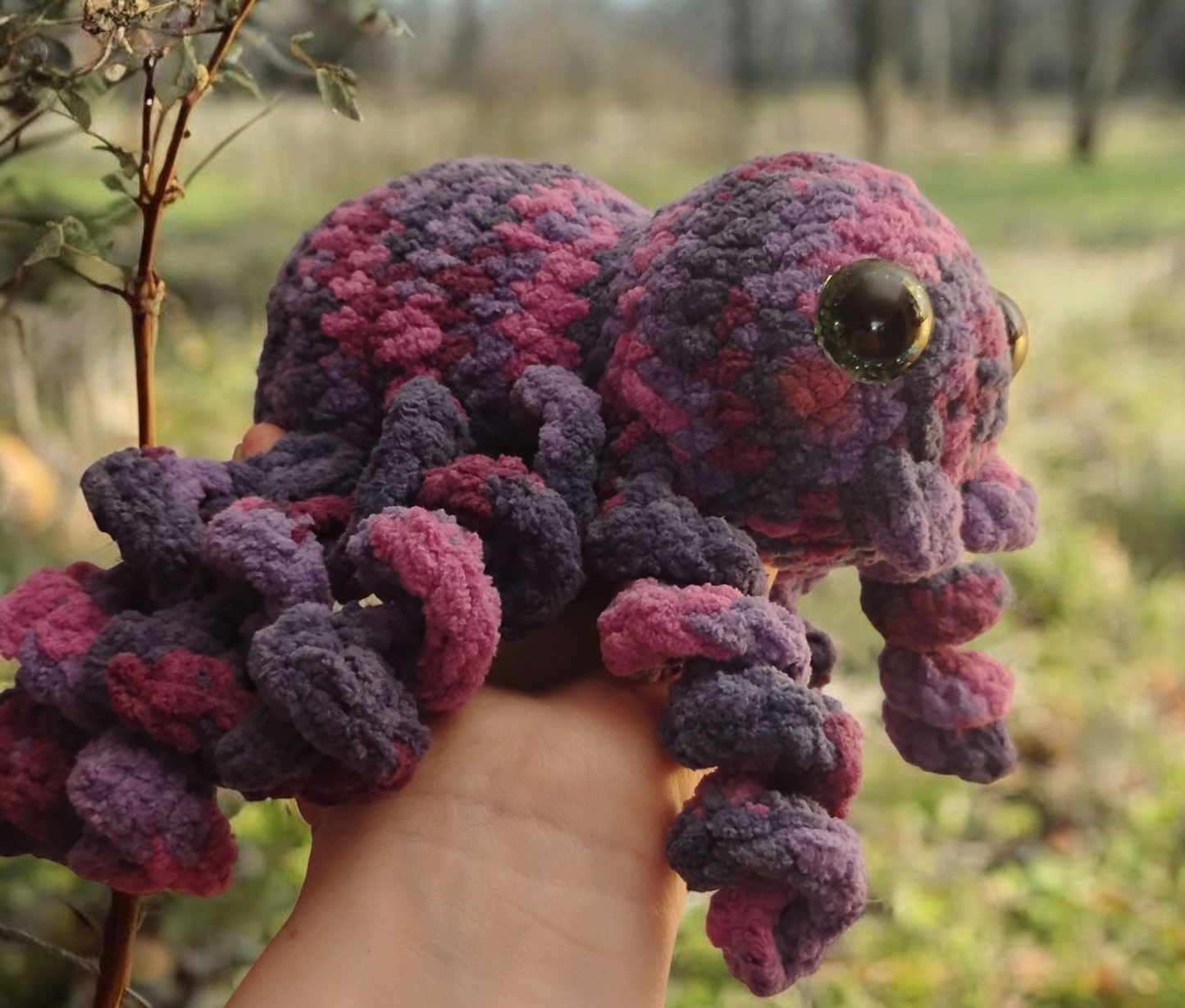 Large Spider Plush(Purple)