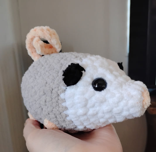 Opossum Crochet Plushie