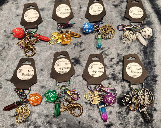 Dungeons and Dragons Keychain