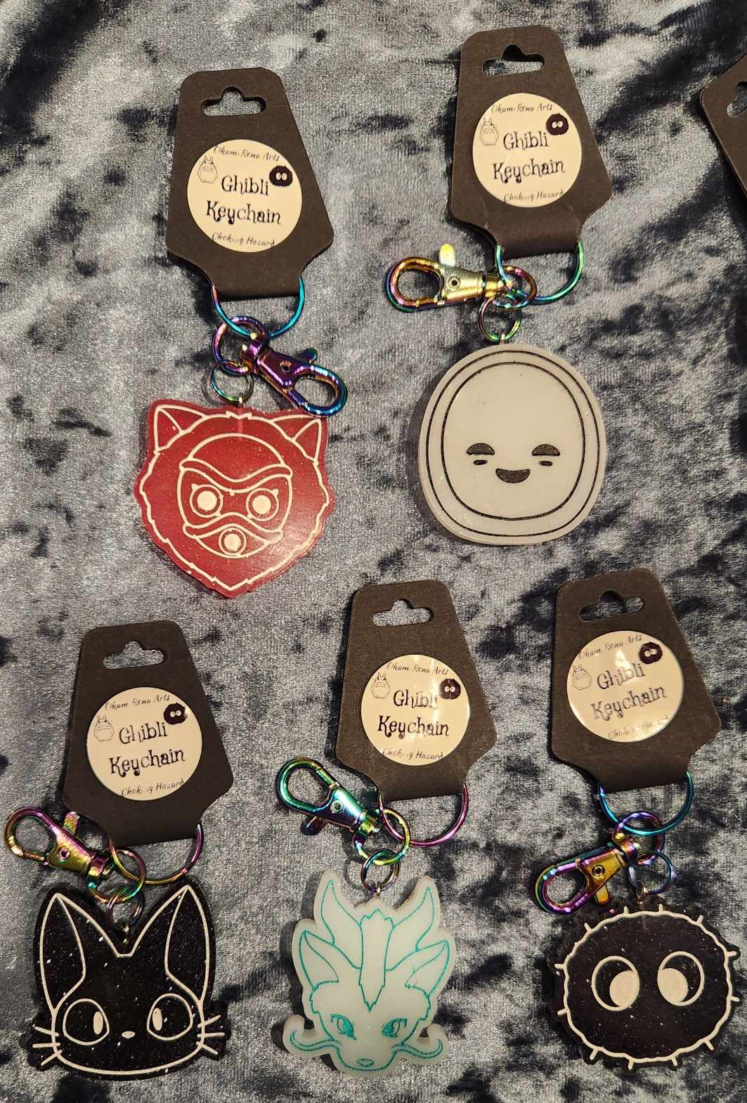 Ghibli Keychains