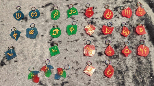 Final Fantasy Job Stone Charms