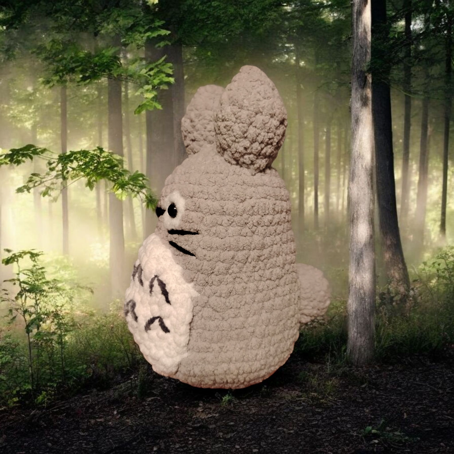 Totoro Medium Plush (Made to order)