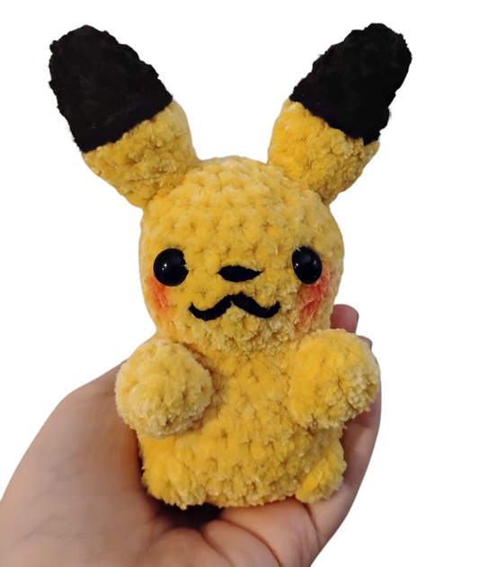 Pocket Pokemon Pikachu Plushie (Made to Order)
