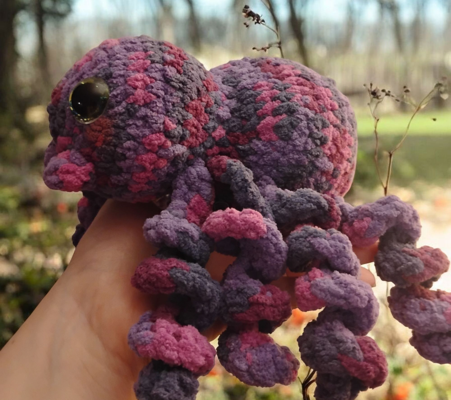Large Spider Plush(Purple)