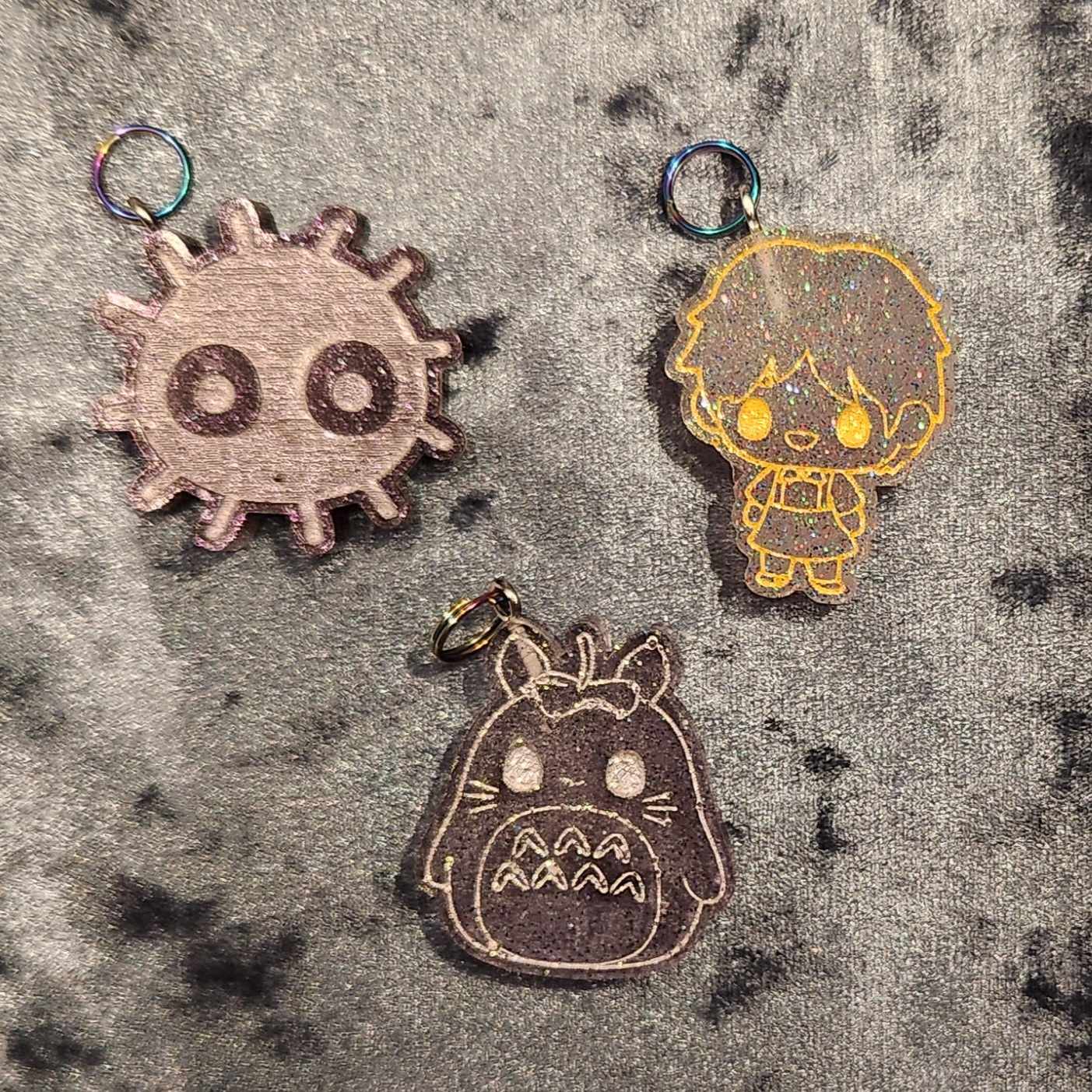 Ghibli Keychain Charms